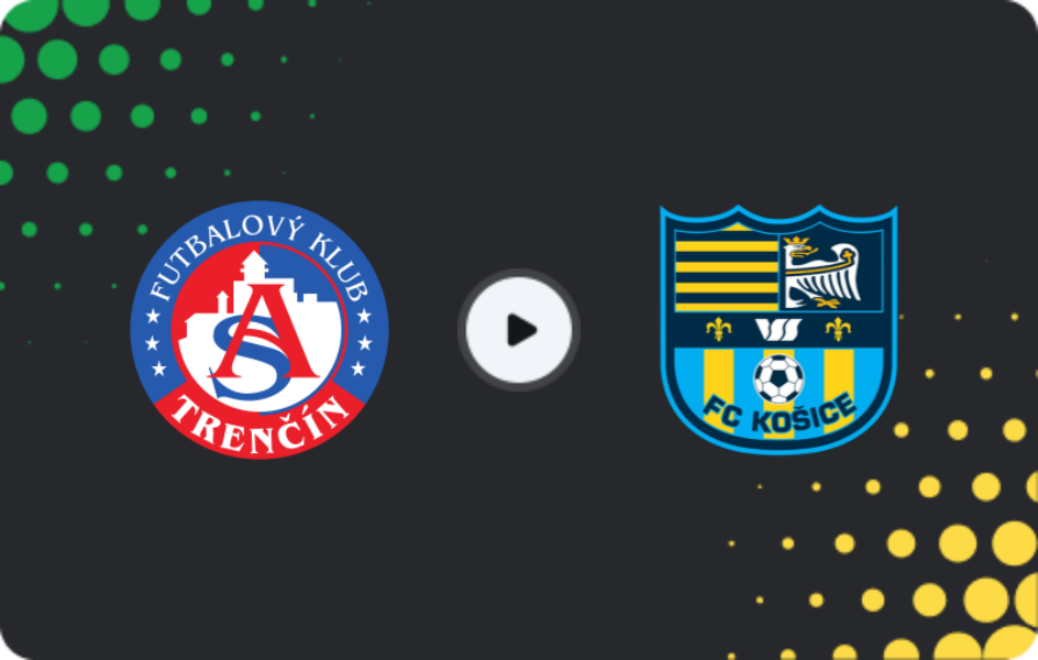 Where to watch AS Trencin — FK Košice, Super Liga, 08.11.2025
