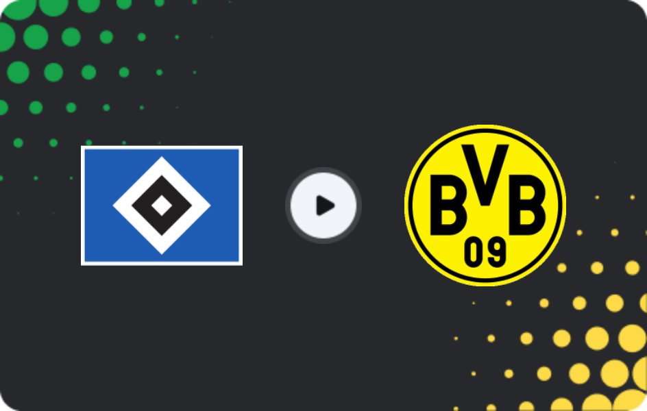 Where to watch Hamburger — Borussia Dortmund, Bundesliga, 08.11.2025