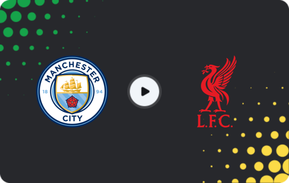 Where to watch Manchester City — Liverpool, Premier League, 09.11.2025