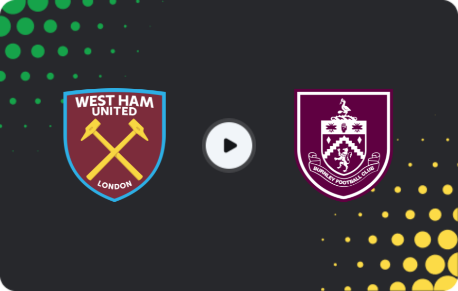 Where to watch West Ham — Burnley, Premier League, 08.11.2025