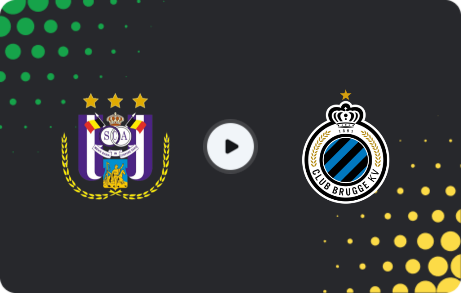 Where to watch Anderlecht — Brugge, Jupiler Pro League, 09.11.2025