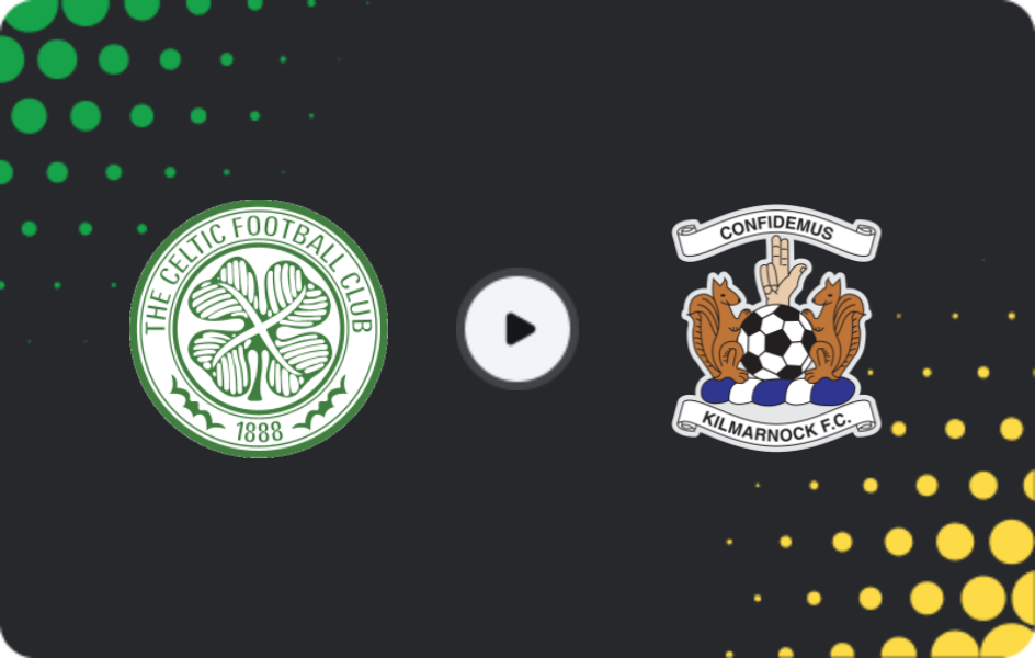 Where to watch Celtic — Kilmarnock, Premiership, 09.11.2025