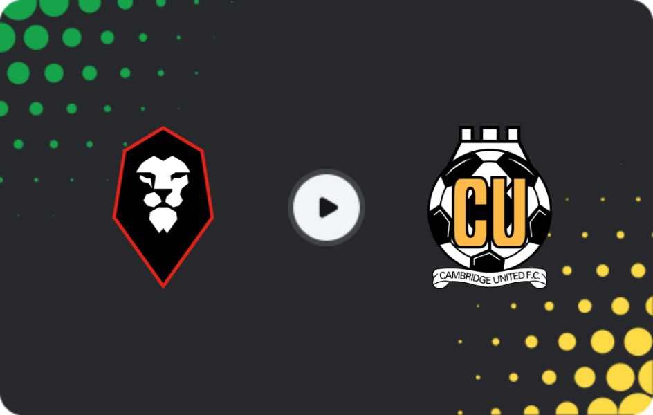 Where to watch Salford City — Cambridge United, League Two, 08.11.2025