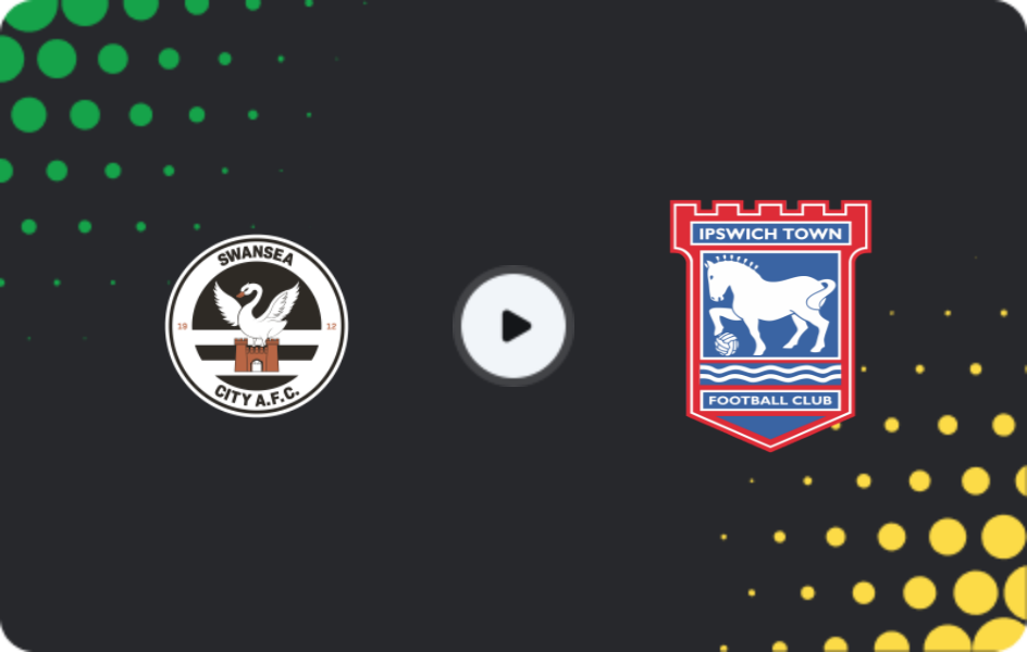 Where to watch Swansea — Ipswich Town, Championship, 08.11.2025