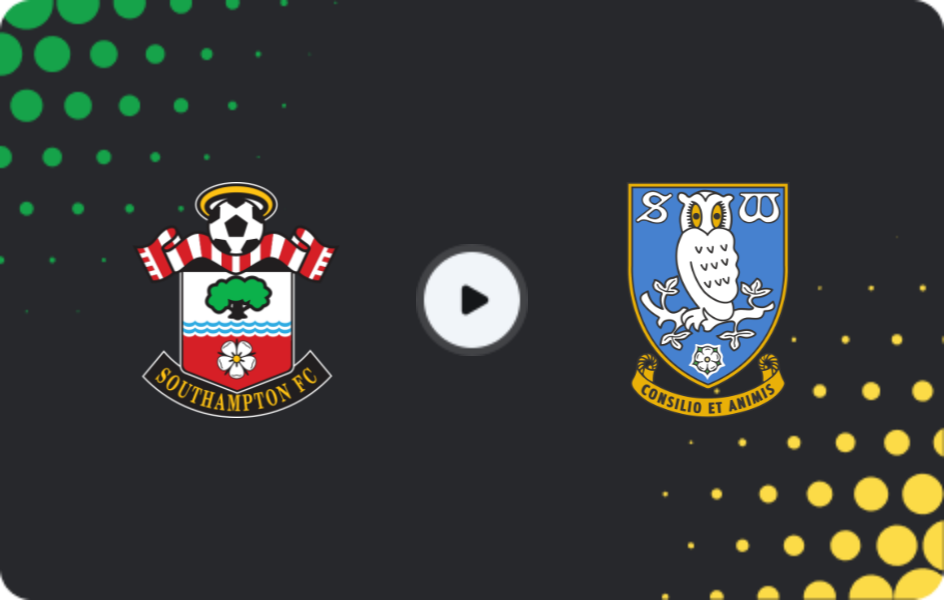 Where to watch Southampton — Sheffield Wednesday, Championship, 08.11.2025
