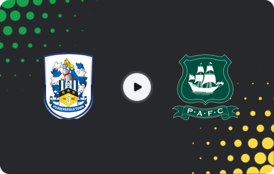 Where to watch Huddersfield — Plymouth Argyle, League One, 08.11.2025
