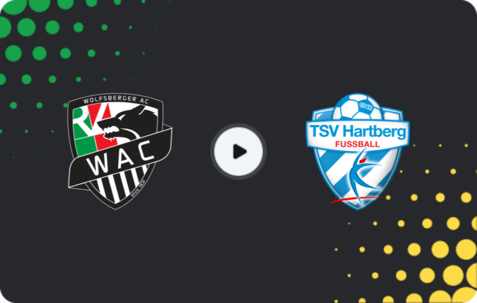 Where to watch Wolfsberger — TSV Hartberg, Bundesliga, 08.11.2025