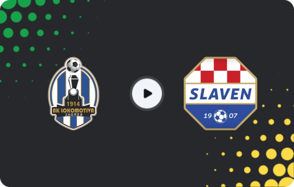 Where to watch Lokomotiva Zagreb — Slaven Belupo, HNL, 08.11.2025