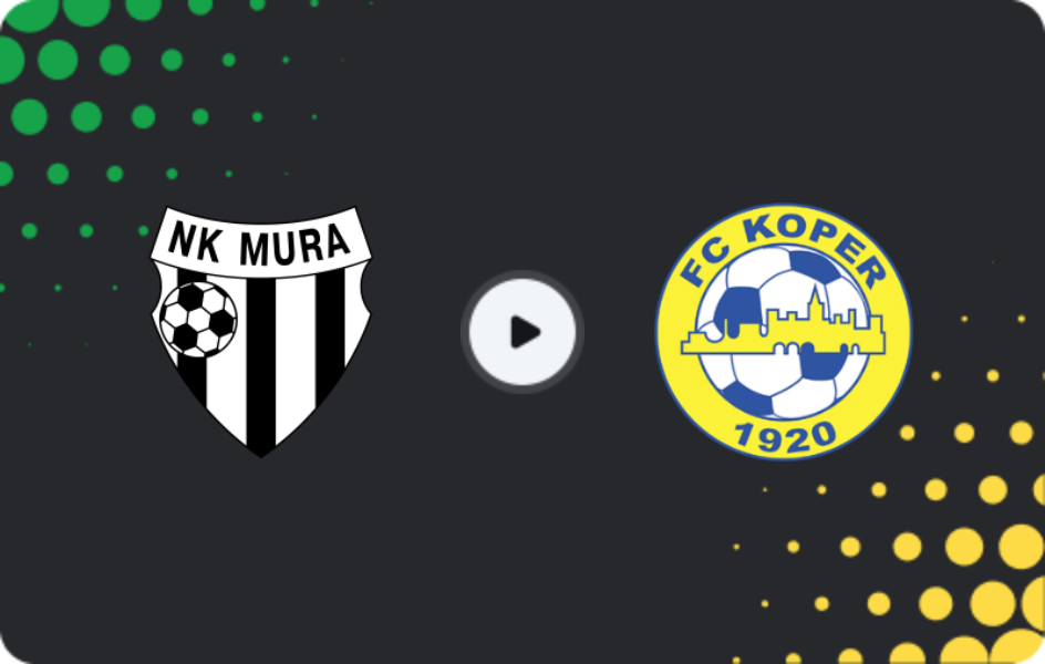 Where to watch Mura — Koper, PrvaLiga, 07.11.2025