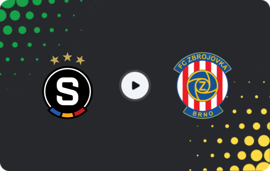 Where to watch Sparta Praha II — Zbrojovka Brno, FNL, 09.11.2025