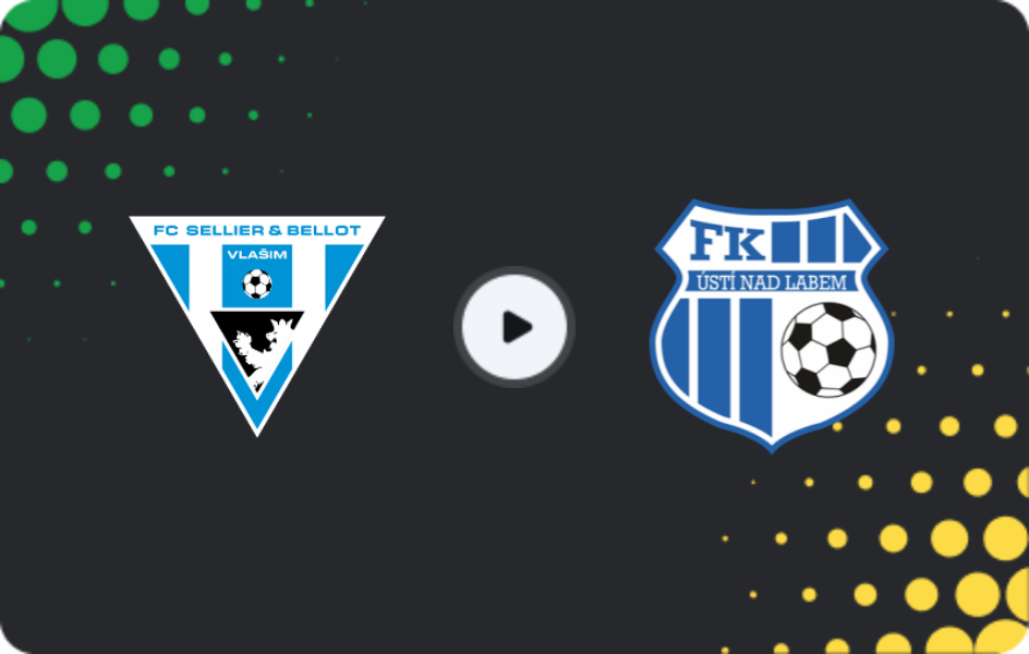 Where to watch Vlašim — Ústí nad Labem, FNL, 09.11.2025