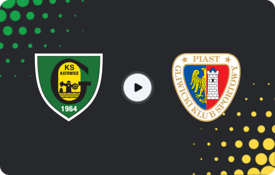 Where to watch GKS Katowice — Piast Gliwice, Ekstraklasa, 08.11.2025