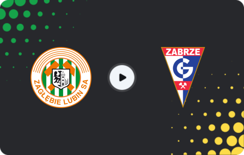 Where to watch Zaglebie Lubin — Gornik Zabrze, Ekstraklasa, 07.11.2025