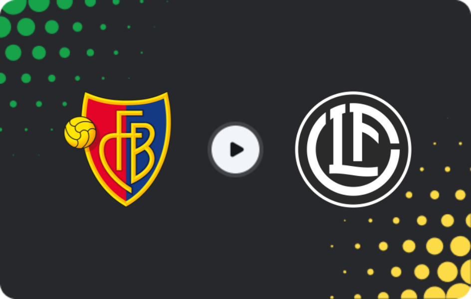 Where to watch Basel — Lugano, Super League, 09.11.2025