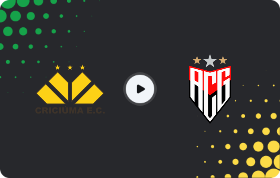 Where to watch Criciuma — Atletico Goianiense, Serie B, 09.11.2025