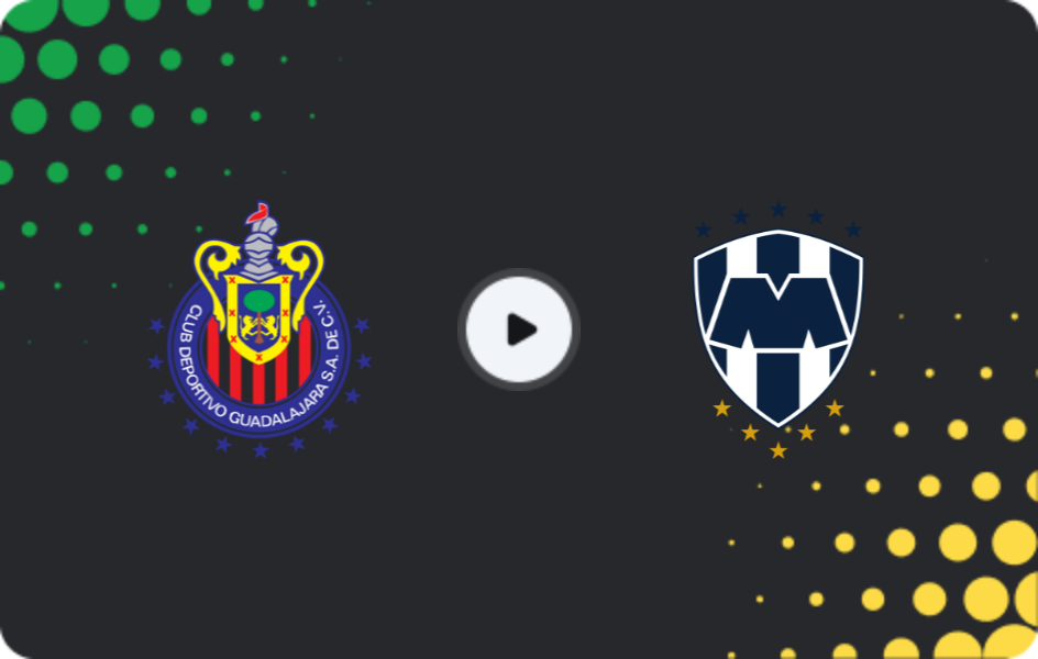Where to watch Guadalajara — Monterrey, Liga MX, 09.11.2025