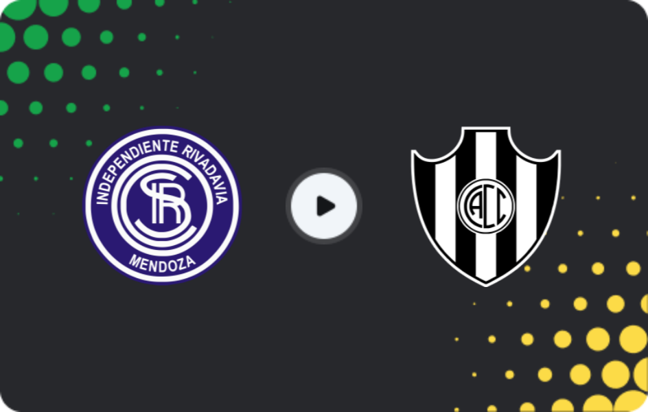 Where to watch Independiente Rivadavia — Central Cordoba de Santiago, Liga Profesional, 09.11.2025