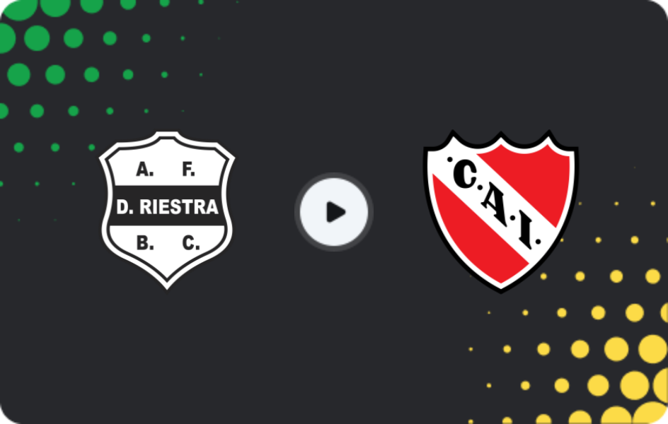 Where to watch Deportivo Riestra — Independiente, Liga Profesional, 09.11.2025