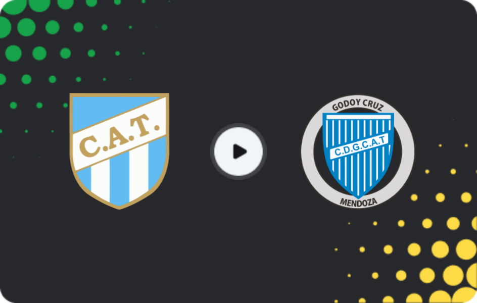 Where to watch Atletico Tucuman — Godoy Cruz, Liga Profesional, 09.11.2025