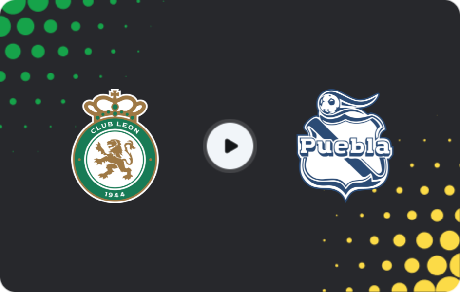 Where to watch Leon — Puebla, Liga MX, 09.11.2025