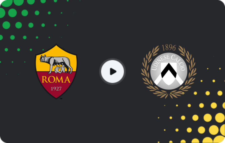 Where to watch Roma — Udinese, Serie A, 09.11.2025