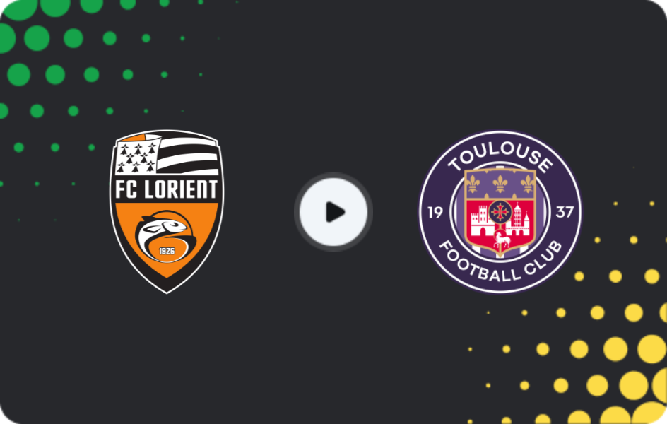 Where to watch Lorient — Toulouse, Ligue 1, 09.11.2025