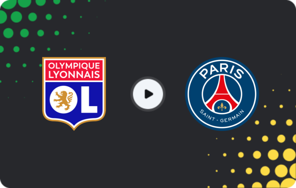 Where to watch Lyon — PSG, Ligue 1, 09.11.2025