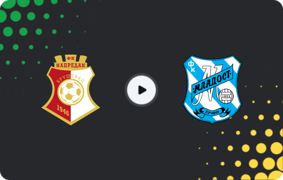 Where to watch Napredak — Mladost Lucani, Super Liga, 08.11.2025