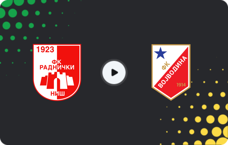 Where to watch Radnicki NIS — Vojvodina, Super Liga, 08.11.2025
