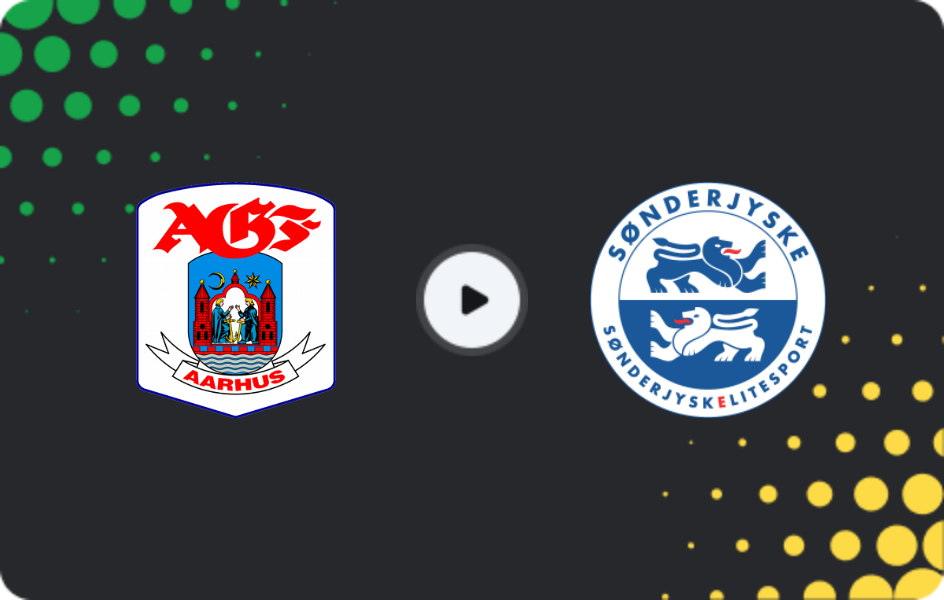 Where to watch Aarhus — Sonderjyske, Superliga, 09.11.2025