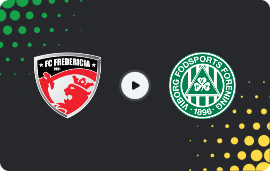 Where to watch Fredericia — Viborg, Superliga, 09.11.2025