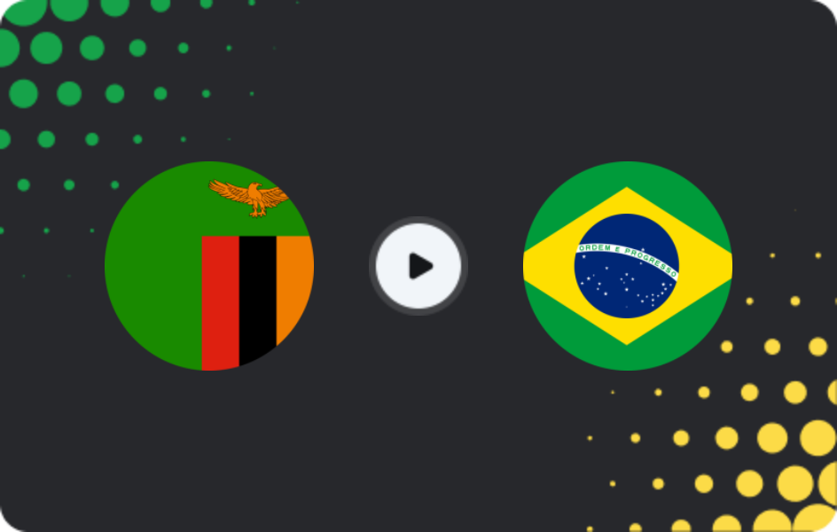 Where to watch Zambia U17 — Brazil U17, World Cup - U17, 10.11.2025