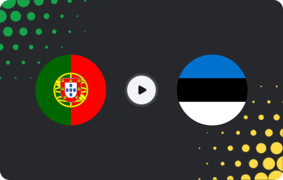 Where to watch Portugal U19 — Estonia U19, UEFA U19 Championship - Qualification, 12.11.2025