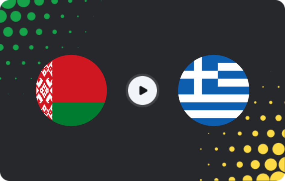 Where to watch Belarus U19 — Greece U19, UEFA U19 Championship - Qualification, 12.11.2025