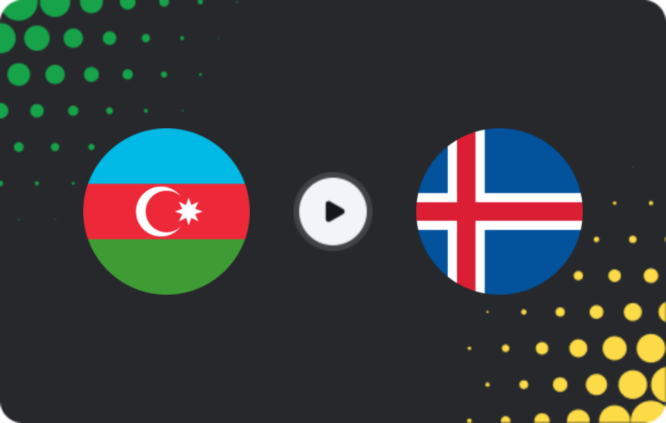 Where to watch Azerbaijan — Iceland, World Cup - Qualification Europe, 13.11.2025