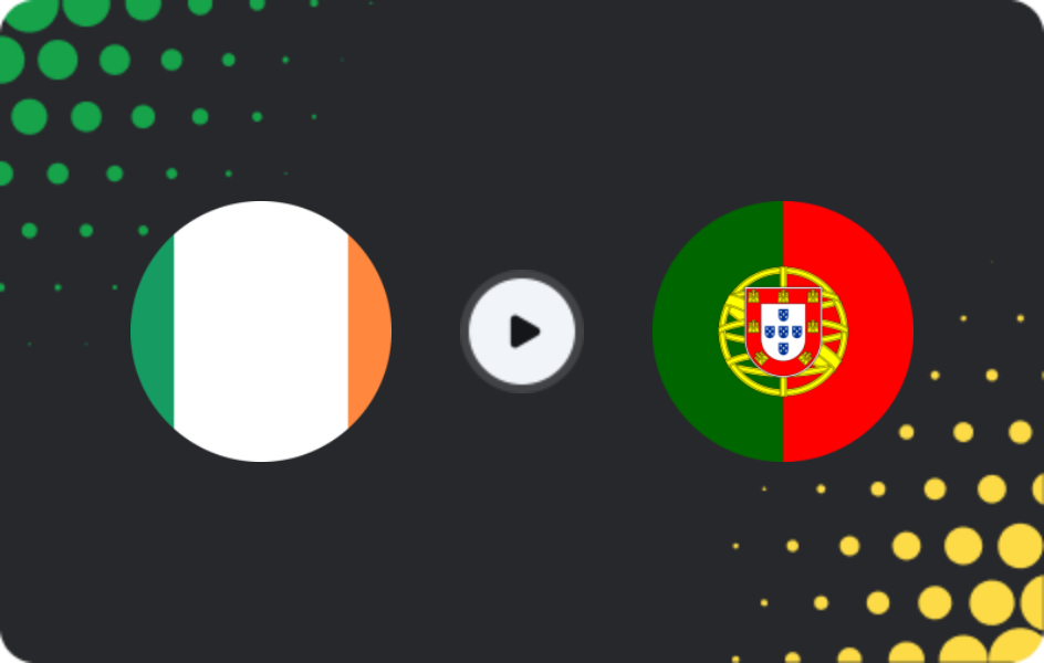 Where to watch Rep. Of Ireland — Portugal, World Cup - Qualification Europe, 13.11.2025