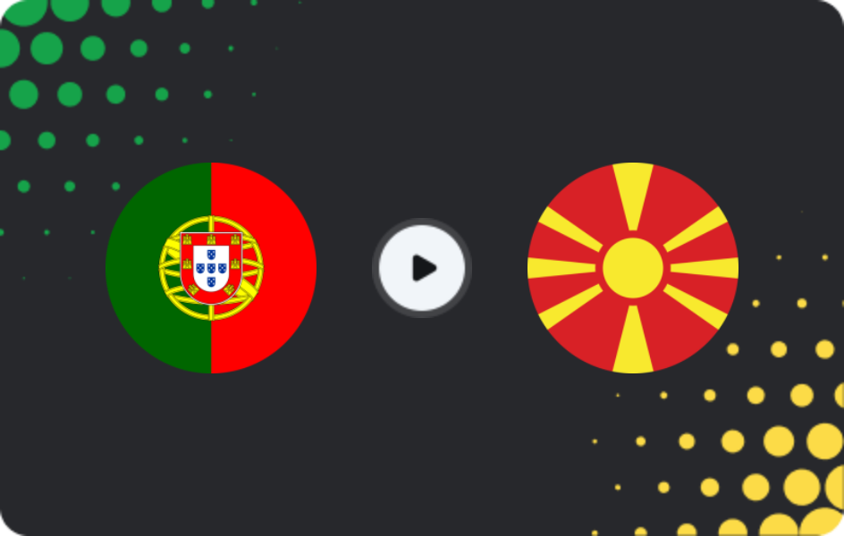 Where to watch Portugal U19 — North Macedonia U19, UEFA U19 Championship - Qualification, 15.11.2025