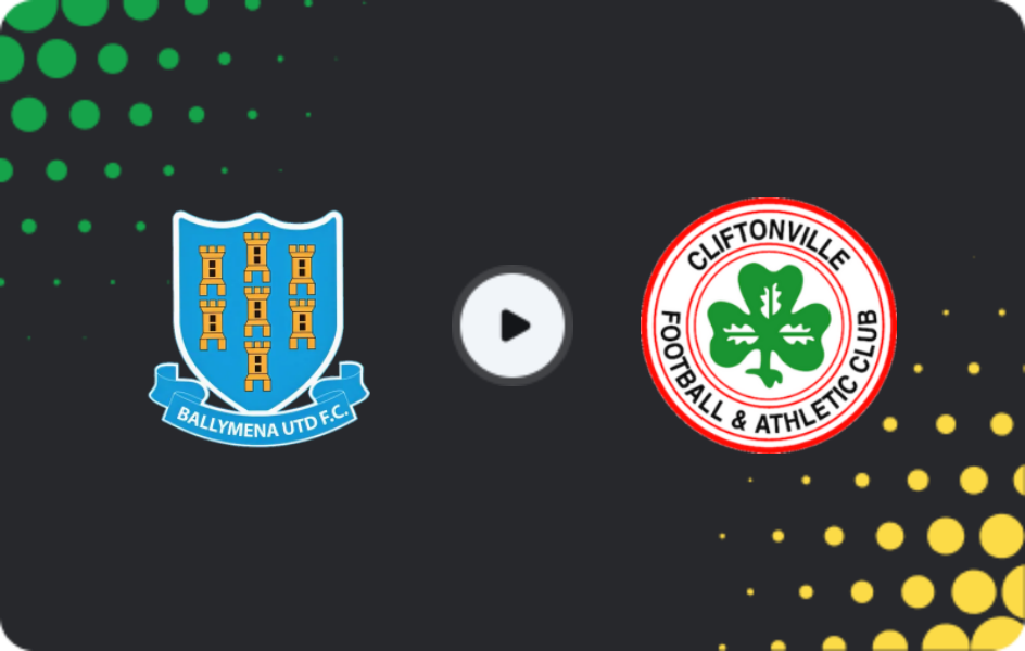 Where to watch Ballymena United — Cliftonville FC, Premiership, 13.01.2026