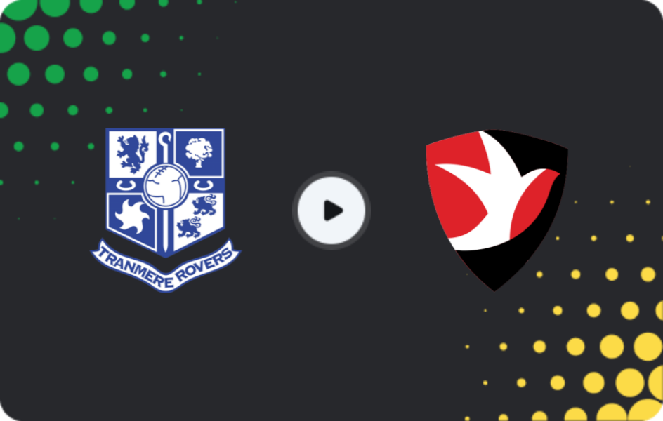 Where to watch Tranmere — Cheltenham, League Two, 15.11.2025
