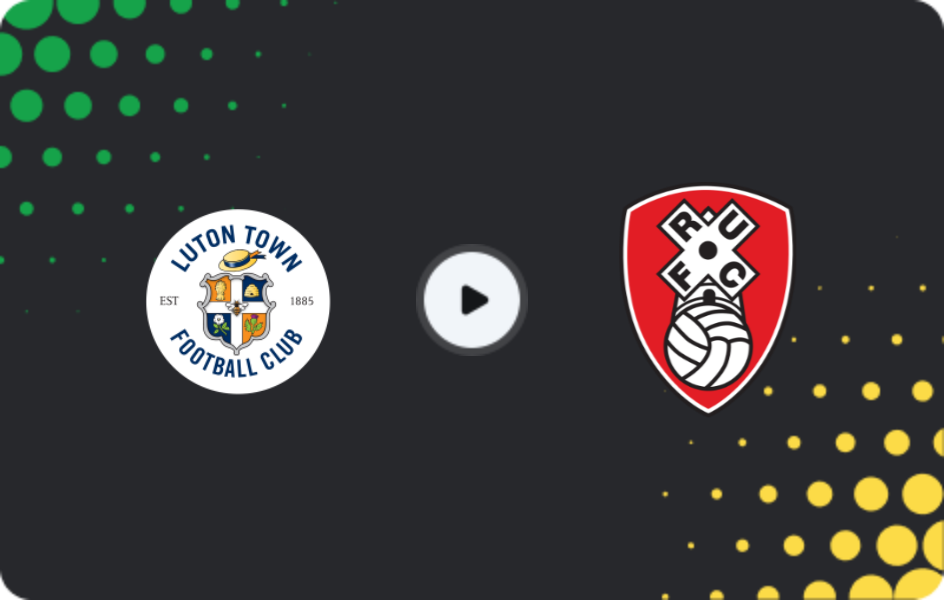 Where to watch Luton Town — Rotherham, League One, 15.11.2025