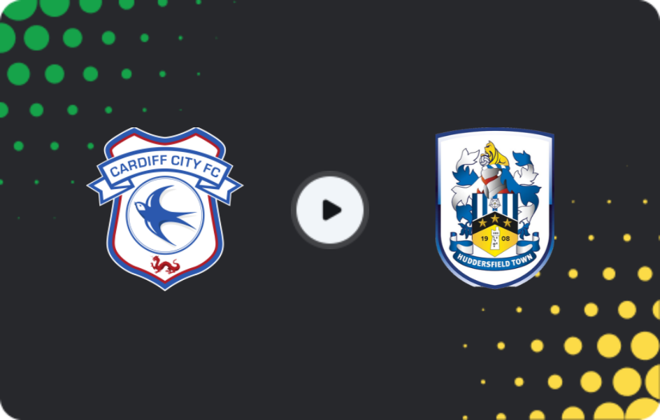 Where to watch Cardiff City — Huddersfield, League One, 15.11.2025