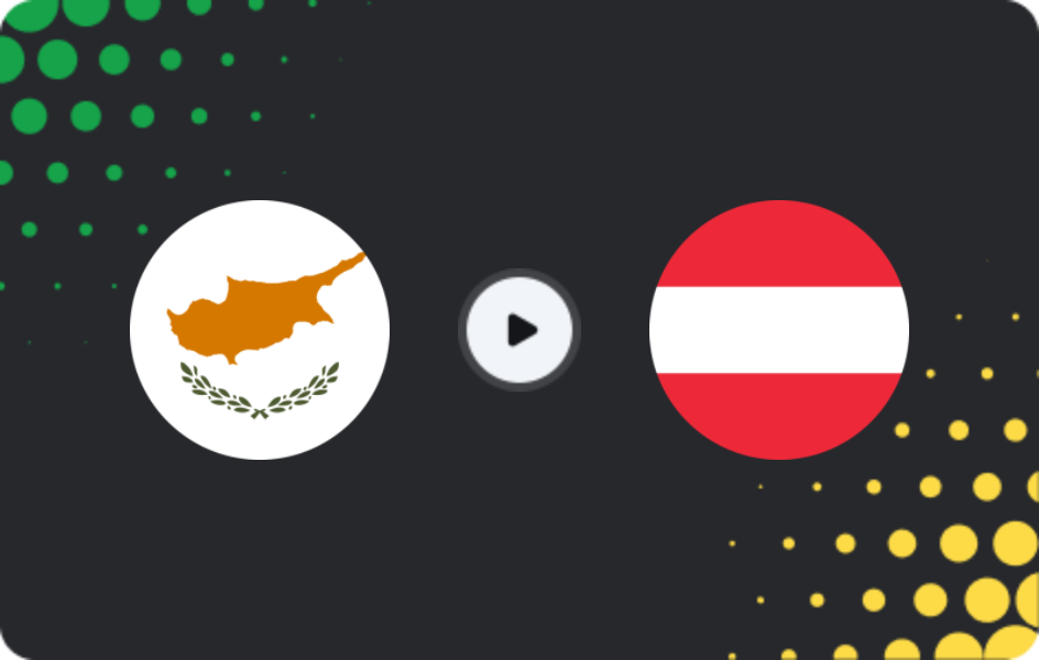 Where to watch Cyprus — Austria, World Cup - Qualification Europe, 15.11.2025