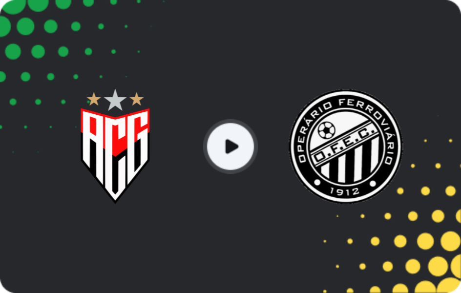 Where to watch Atletico Goianiense — Operario, Serie B, 15.11.2025