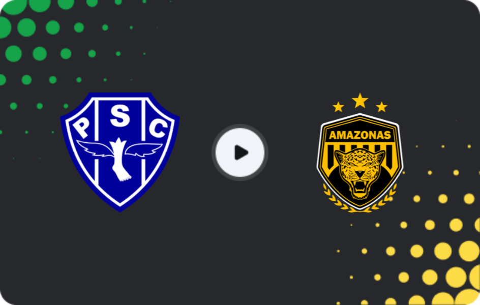 Where to watch Paysandu — Amazonas, Serie B, 15.11.2025