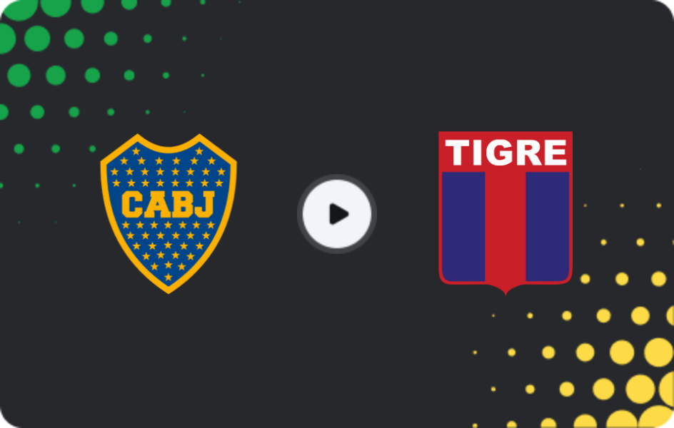 Where to watch Boca Juniors — Tigre, Liga Profesional, 16.11.2025