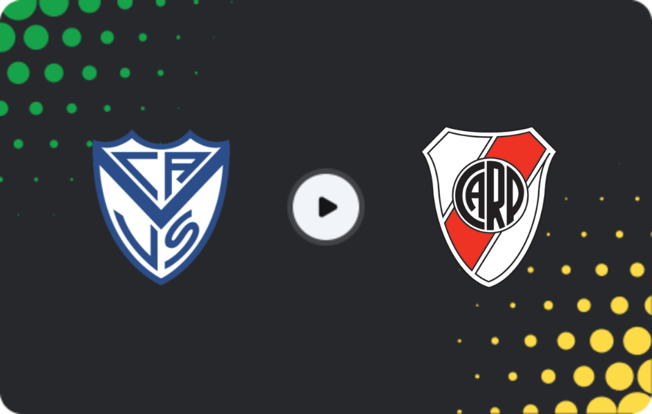 Where to watch Velez Sarsfield — River Plate, Liga Profesional, 16.11.2025