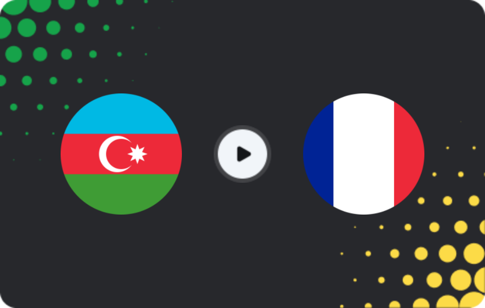 Where to watch Azerbaijan — France, World Cup - Qualification Europe, 16.11.2025