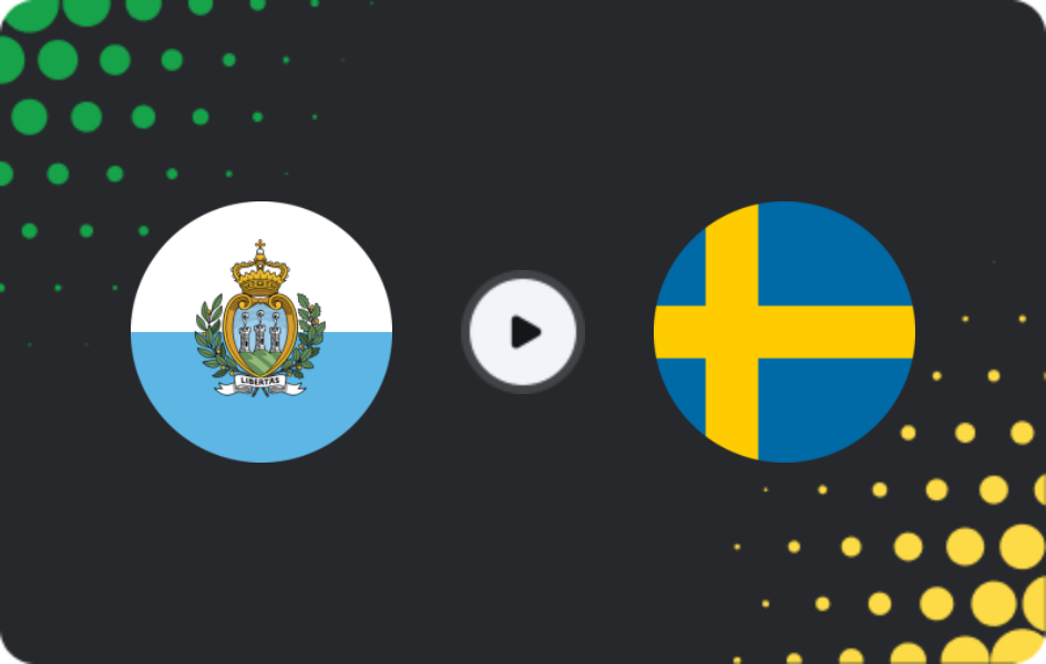 Where to watch San Marino U19 — Sweden U19, UEFA U19 Championship - Qualification, 18.11.2025
