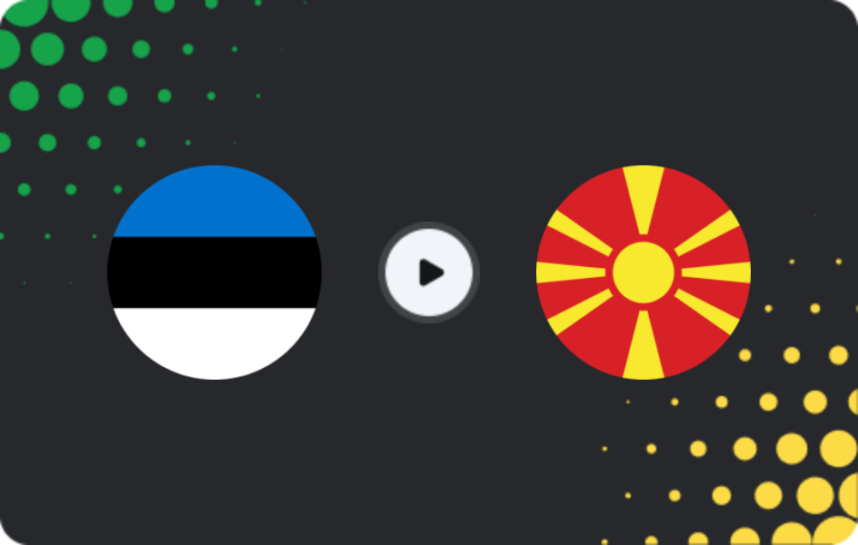 Where to watch Estonia U19 — North Macedonia U19, UEFA U19 Championship - Qualification, 18.11.2025