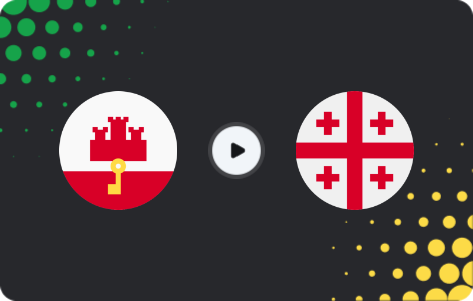 Where to watch Gibraltar U19 — Georgia U19, UEFA U19 Championship - Qualification, 18.11.2025